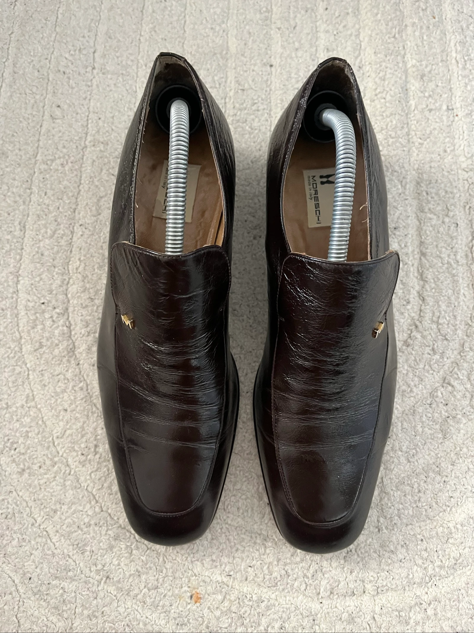 Dark brown Moreschi shoes Size 42.5 – photo 2